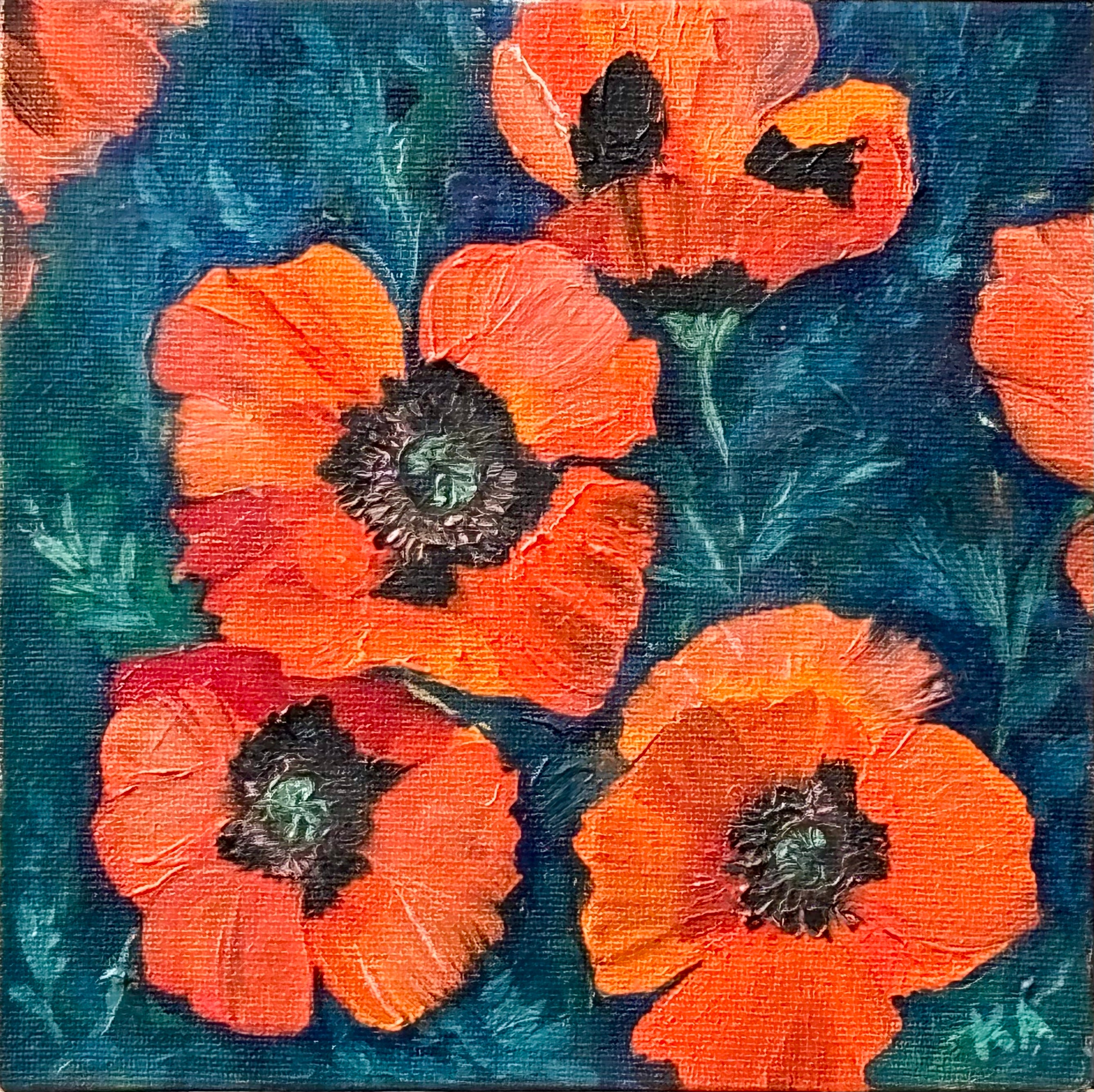 Poppies in Moonlight
