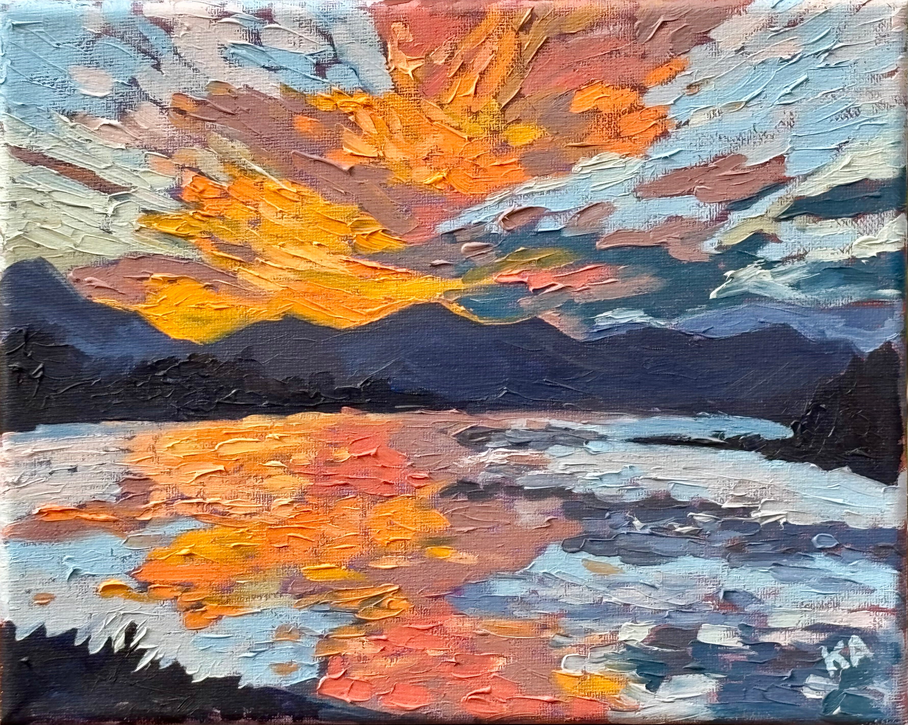 Sunset on Lake Dillon